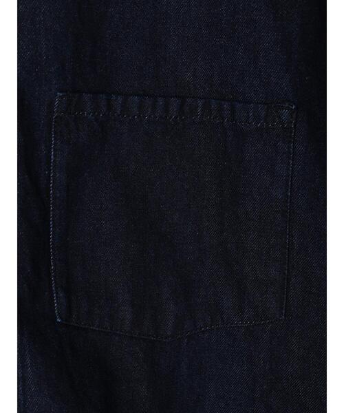 CRAFT STANDARD BOUTIQUE(クラフトスタンダードブティック)の「1ST TYPE トラッカージャケット *(デニムジャケット・メンズ・ダークインディゴブルー/ブラック/ライトグレー・M/L)」の12枚目の写真