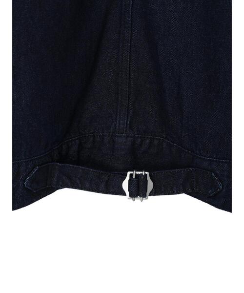 CRAFT STANDARD BOUTIQUE(クラフトスタンダードブティック)の「1ST TYPE トラッカージャケット *(デニムジャケット・メンズ・ダークインディゴブルー/ブラック/ライトグレー・M/L)」の11枚目の写真