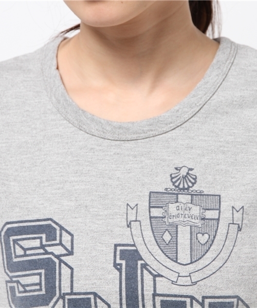 Champion（チャンピオン）の「【Champion】プリントTシャツ（Tシャツ/カットソー・レディース・ホワイト系その他/グレー系その他/ネイビー・MEDIUM）」の8枚目の写真