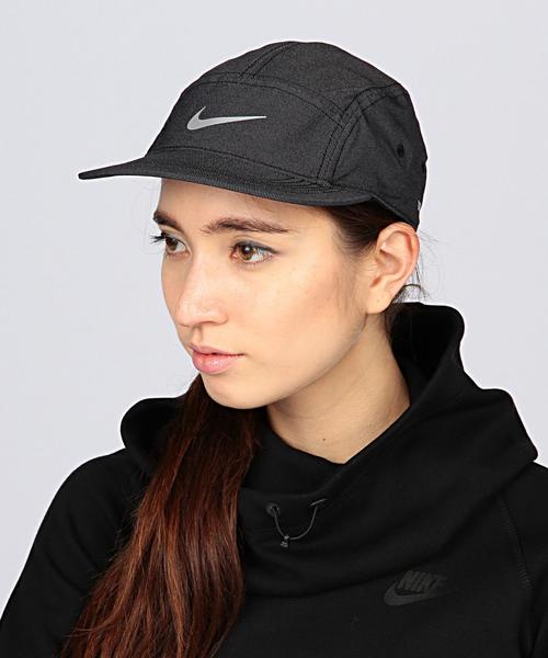 NIKE（ナイキ）の「NIKE（ナイキ） ウィメンズ AW84RUNNING キャップ（キャップ・レディース・ホワイト/ブラック・フリー）」の8枚目の写真