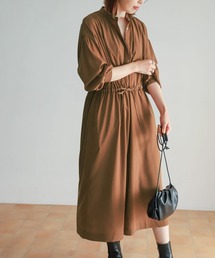 URBAN RESEARCH DOORS | ウエストマークギャザーワンピース(ワンピース)