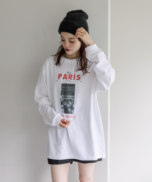 mystic（ミスティック）の「アンゴラ混ニット帽（ハット・レディース・チャコールグレー/オフホワイト/ブラック・FREE）」の12枚目の写真