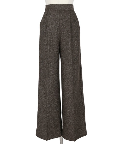 coca(coca)(コカ)の「ウールタッチワイドパンツ(その他パンツ・レディース・ブラウン/チャコール・M/L)」の13枚目の写真