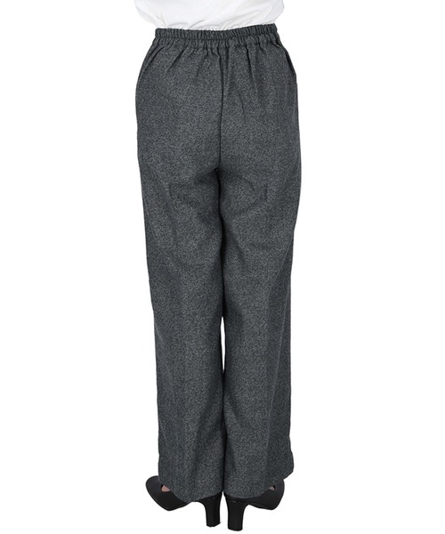 coca(coca)(コカ)の「ウールタッチワイドパンツ(その他パンツ・レディース・ブラウン/チャコール・M/L)」の17枚目の写真