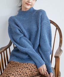 FREE'S MART | ◆ワッフルハイネックルーズニット(ニット/セーター)