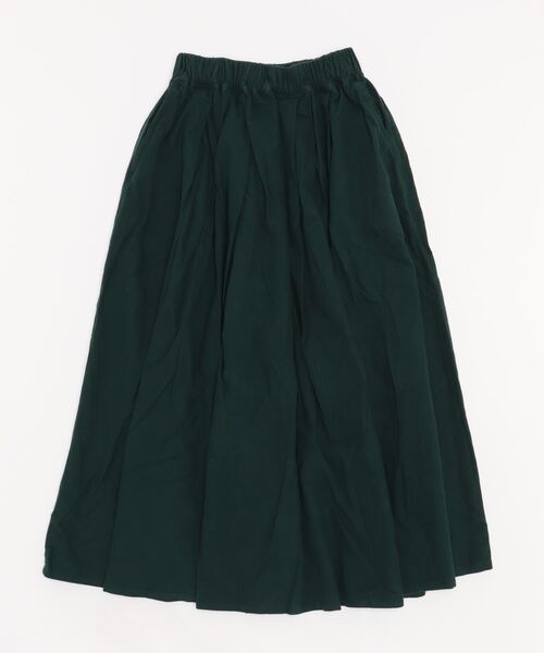 BEAVER（ビーバー）の「D.M.G/ディーエムジー　フランネルマキシ丈スカート（スカート・レディース・オレンジ/ダークグリーン系・F）」の2枚目の写真