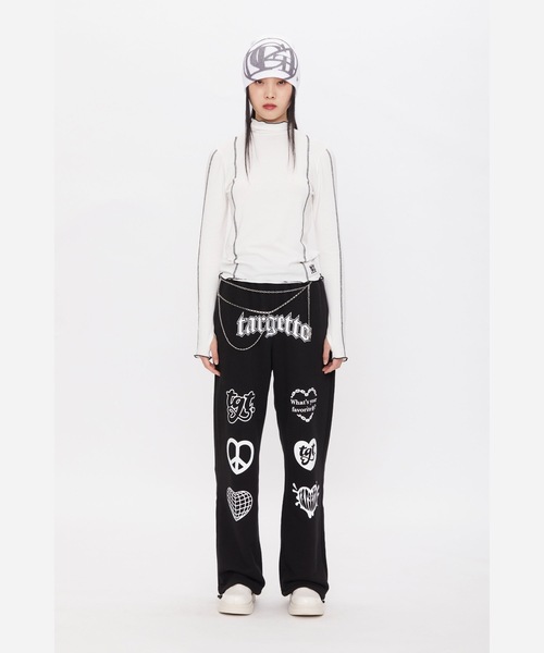 TARGETTO(ターゲット)の「【TARGETTO 】チェーンレイヤードベルト / CHAIN LAYERED BELT(ベルト・レディース・シルバー・FREE)」の5枚目の写真