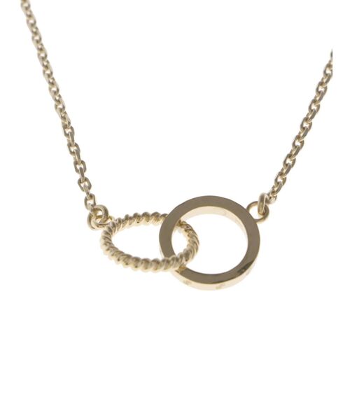 GYDA（ジェイダ）の「JEYSUS double ring ネックレス（ネックレス・レディース・シルバー/ゴールド・FREE）」の7枚目の写真