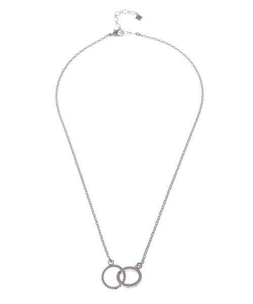 GYDA（ジェイダ）の「JEYSUS double ring ネックレス（ネックレス・レディース・シルバー/ゴールド・FREE）」の5枚目の写真
