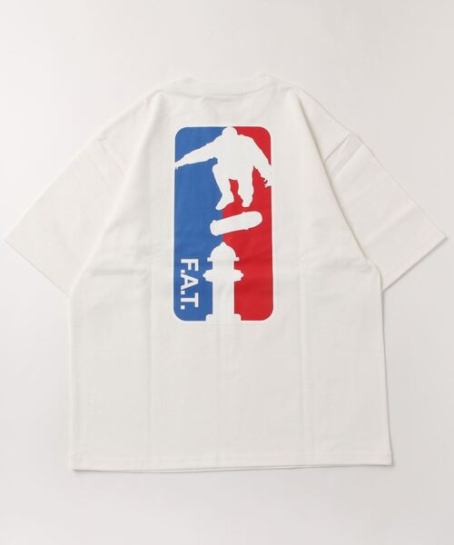 FAT（エフエイティー）の「FSA（Tシャツ/カットソー・メンズ・ブラック/ホワイト・JUMBO(XXL)/SKINNY(L)/FAT(XL)/TITCH(M)）」の3枚目の写真