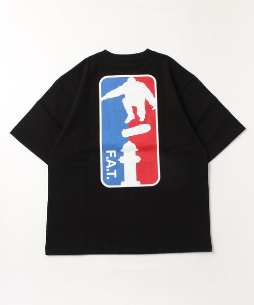 FAT（エフエイティー）の「FSA（Tシャツ/カットソー・メンズ・ブラック/ホワイト・JUMBO(XXL)/SKINNY(L)/FAT(XL)/TITCH(M)）」の4枚目の写真