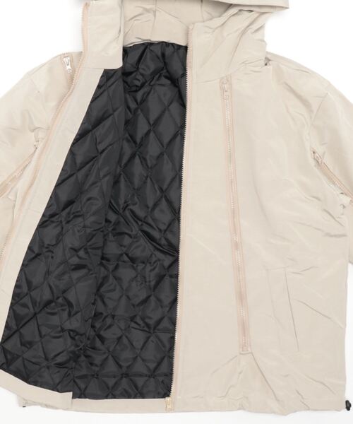 aimoha（アイモハ）の「バイカラーフーディーブルゾン（ブルゾン・メンズ・ブラック/チョコ/グレー・XX-LARGE/LARGE/X-LARGE/MEDIUM）」の6枚目の写真