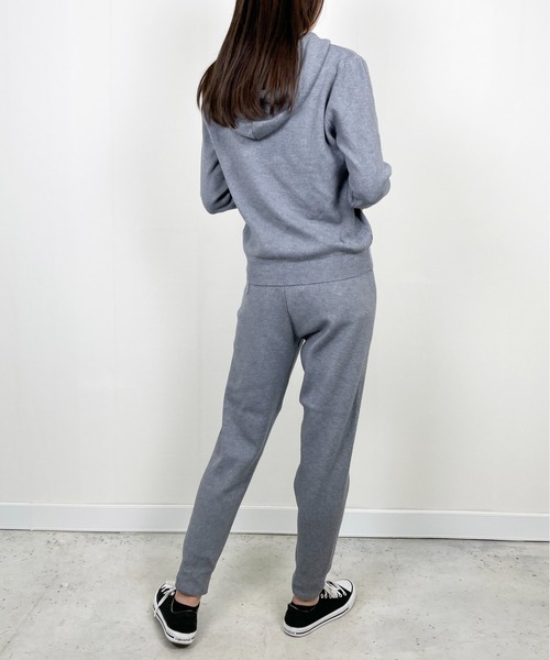 人気のシンプル練習着♪絞れる裾のパンツ☆ 裾絞りニットパンツ（スウェットパンツ）｜StyleSea（スタイル