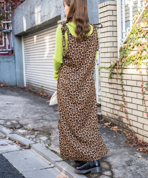 WEGO（ウィゴー）の「WEGO/ショルダーリボンキャミワンピース（ワンピース・レディース・その他1/ブラック・FREE）」の13枚目の写真