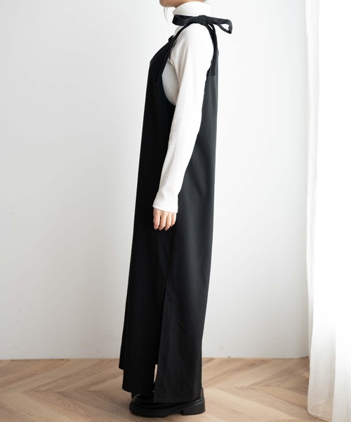 WEGO（ウィゴー）の「WEGO/ショルダーリボンキャミワンピース（ワンピース・レディース・その他1/ブラック・FREE）」の17枚目の写真