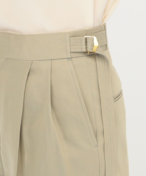 トゥモローランド ビー TOMORROWLAND .B パンツ ベージュ 34 【公式通販】