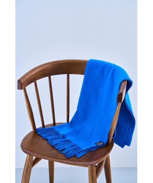 AZUL by moussy（アズールバイマウジー）の「SOFT TOUCH BASIC MUFFLER/ソフトタッチベーシックマフラー（マフラー・メンズ・ベージュ系その他/グリーン/ブルー/ブラック系その他/ブラック/アイボリー・FREE）」の6枚目の写真