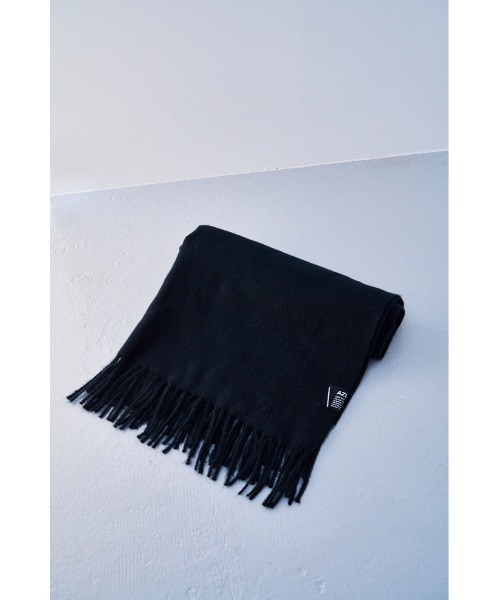 AZUL by moussy（アズールバイマウジー）の「SOFT TOUCH BASIC MUFFLER/ソフトタッチベーシックマフラー（マフラー・メンズ・ベージュ系その他/グリーン/ブルー/ブラック系その他/ブラック/アイボリー・FREE）」の14枚目の写真