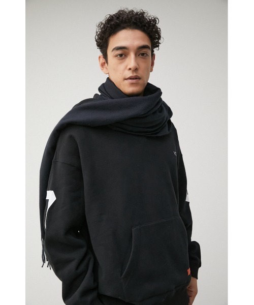 AZUL by moussy（アズールバイマウジー）の「SOFT TOUCH BASIC MUFFLER/ソフトタッチベーシックマフラー（マフラー・メンズ・ベージュ系その他/グリーン/ブルー/ブラック系その他/ブラック/アイボリー・FREE）」の19枚目の写真
