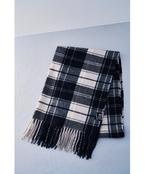 AZUL by moussy（アズールバイマウジー）の「SOFT TOUCH BASIC MUFFLER/ソフトタッチベーシックマフラー（マフラー・メンズ・ベージュ系その他/グリーン/ブルー/ブラック系その他/ブラック/アイボリー・FREE）」の20枚目の写真