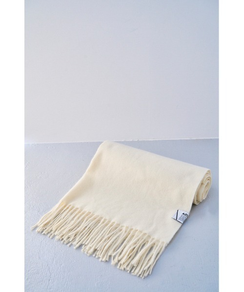 AZUL by moussy（アズールバイマウジー）の「SOFT TOUCH BASIC MUFFLER/ソフトタッチベーシックマフラー（マフラー・メンズ・ベージュ系その他/グリーン/ブルー/ブラック系その他/ブラック/アイボリー・FREE）」の7枚目の写真