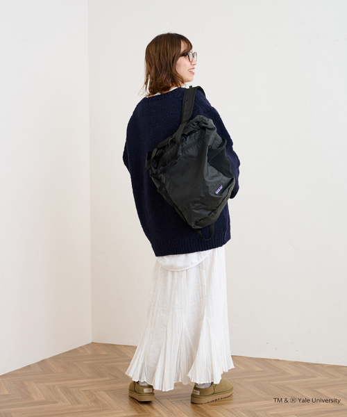 FRAMeWORK(フレームワーク)の「【THE BOOK STORE/ブックストア】YALE WOOL HAND KNITTING(ニット/セーター・レディース・ネイビー/ブラック/ダークブルー・FREE)」の18枚目の写真