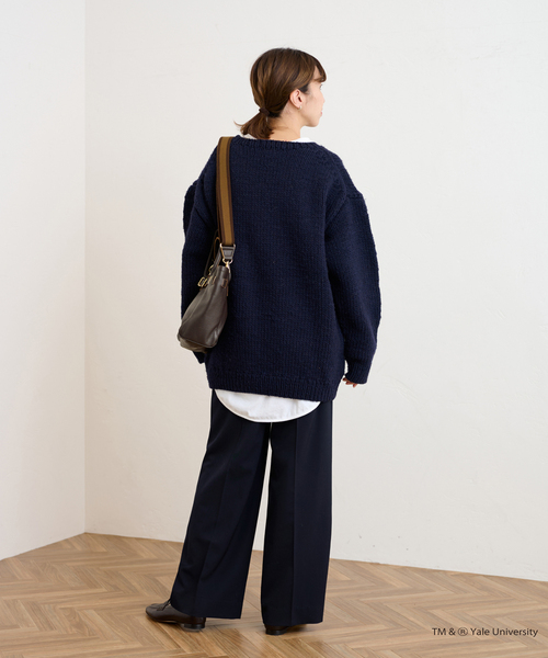 THE BOOK STORE/ブックストア】YALE WOOL HAND KNITTING（ニット
