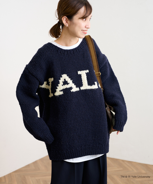THE BOOK STORE/ブックストア】YALE WOOL HAND KNITTING（ニット