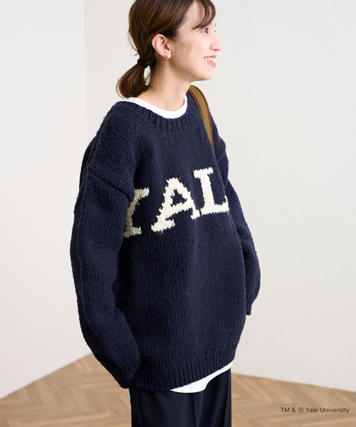 THE BOOK STORE/ブックストア】YALE WOOL HAND KNITTING（ニット