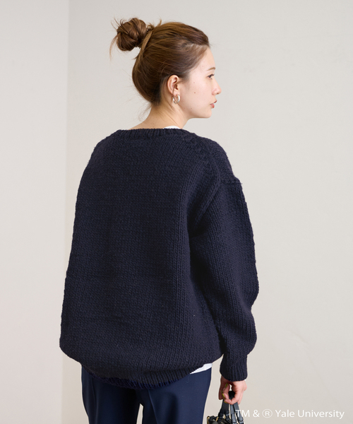 THE BOOK STORE/ブックストア】YALE WOOL HAND KNITTING（ニット