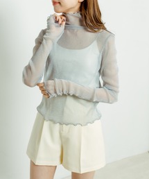 OLIVE des OLIVE | 袖くしゅくしゅインナー(Tシャツ/カットソー)