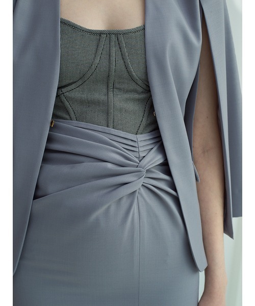 SNIDEL(スナイデル)の「デザインタイトスカート(スカート・レディース・オフホワイト/ライトブルー/ダークグレー・0/1)」の18枚目の写真