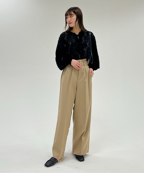 EPIMI E'PIMMY（エピミエピミー）の「ジャガードマルチブラウス（シャツ/ブラウス・レディース・アイボリー/ブラック・MEDIUM）」の13枚目の写真