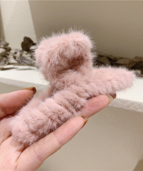 REBALANCE(リバランス)の「もこもこバレッタ(バレッタ/ヘアクリップ・レディース・A/B/C/F/E/D・ONE SIZE)」の12枚目の写真