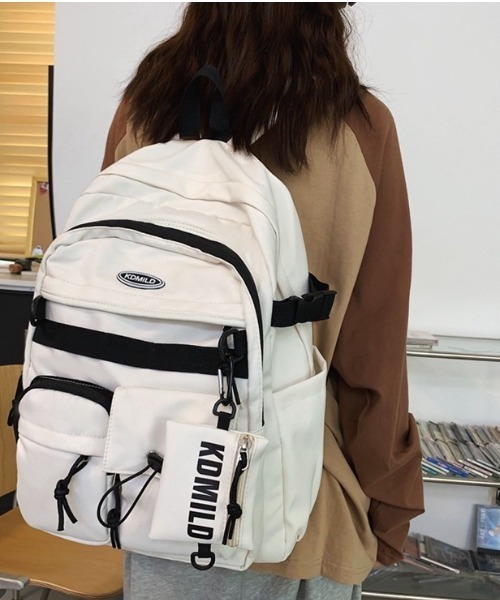 ハンドメイド　ラウンドリュック　グレーブラック　ナツ リュック レディース おしゃれ 大人 かわいい デイパック