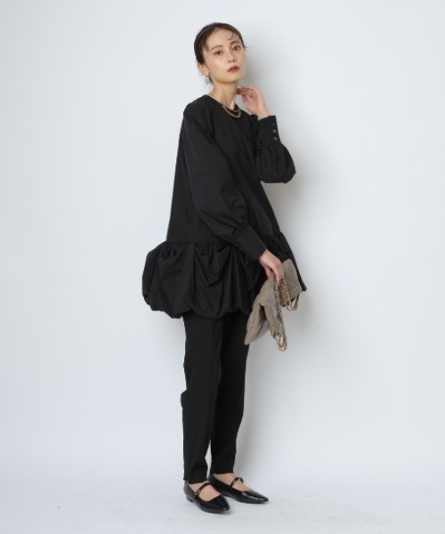 お値下げCADUNEカデュネ チュニックブラウス CADUNE（カデュネ）の「バルーンチュニックブラウス（シャツ
