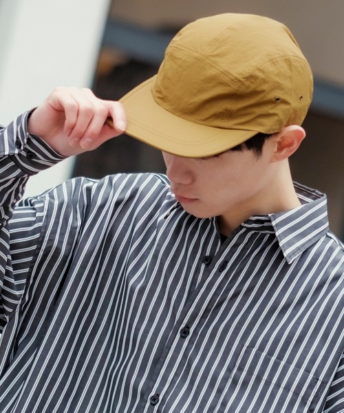 improves（インプローブス）の「カラー 5パネル キャップ（キャップ・メンズ・ブラック/グリーン/グレー/キャメル/ベージュ/ブルー・FREE）」の6枚目の写真