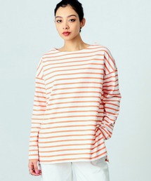 SOMETHING | SOMETHING バスクシャツ/長袖ボーダーカットソー(Tシャツ/カットソー)