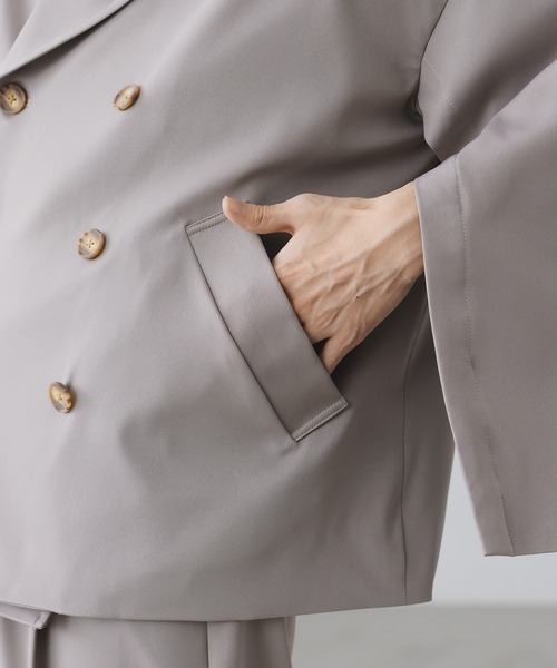 epnok（エプノック）の「ダブルテーラードスリーブスリットジャケット