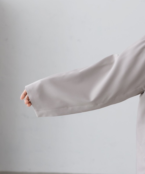 epnok（エプノック）の「ダブルテーラードスリーブスリットジャケット（テーラードジャケット・メンズ・ダークブラウン/チャコールグレー/グレー・SMALL/LARGE/MEDIUM）」の13枚目の写真