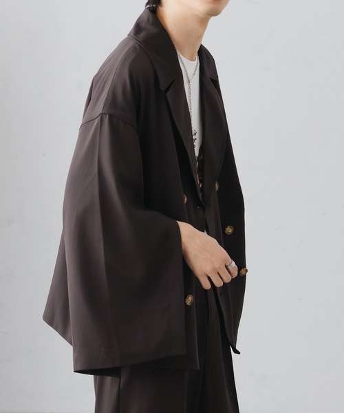 epnok（エプノック）の「ダブルテーラードスリーブスリットジャケット