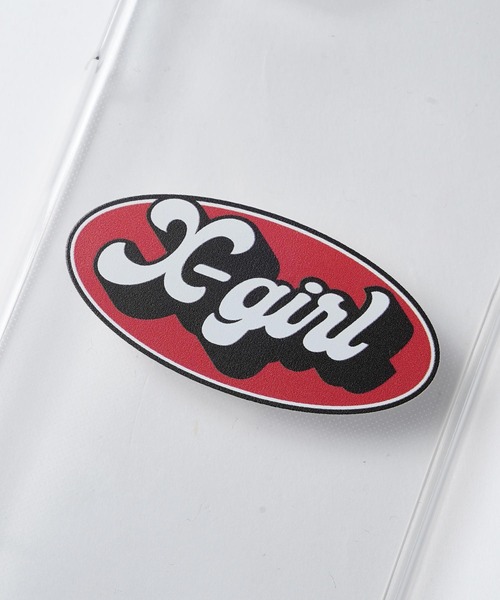 X-girl（エックスガール）の「CLEAR MOBILE CASE for iPhone SE(2nd/3rd GENERATION)/8/7/6s/6（スマホケース/カバー・レディース・ライトブルー/マルチ/レッド/ピンク・ONE SIZE）」の6枚目の写真