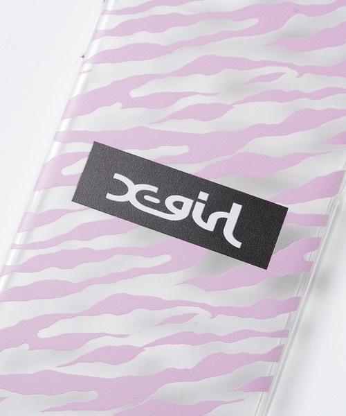 X-girl（エックスガール）の「CLEAR MOBILE CASE for iPhone SE(2nd/3rd GENERATION)/8/7/6s/6（スマホケース/カバー・レディース・ライトブルー/マルチ/レッド/ピンク・ONE SIZE）」の8枚目の写真