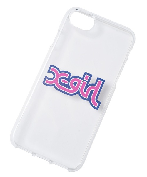 X-girl（エックスガール）の「CLEAR MOBILE CASE for iPhone SE(2nd/3rd GENERATION)/8/7/6s/6（スマホケース/カバー・レディース・ライトブルー/マルチ/レッド/ピンク・ONE SIZE）」の11枚目の写真