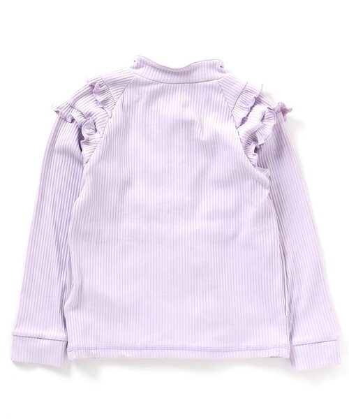 apres les cours（アプレレクール）の「肩フリルラッシュガード_UVカット（ラッシュガード・キッズ・イエロー/ラベンダー・110/140/120/130/90/80/100）」の9枚目の写真