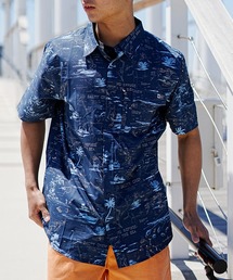 SALTY CREW（ソルティークルー）の「SALTY CREW/ソルティー 総柄 水陸両用ユーティリティーシャツ/サマーシャツ UVカット 53-100（シャツ/ブラウス）」