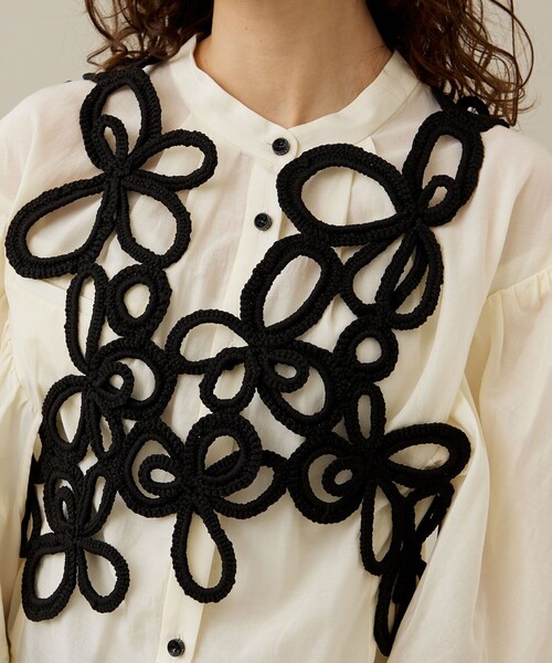 RUMCHE（ラムシェ）の「【RUMCHE/ラム・シェ】フラワーボンドヤーン