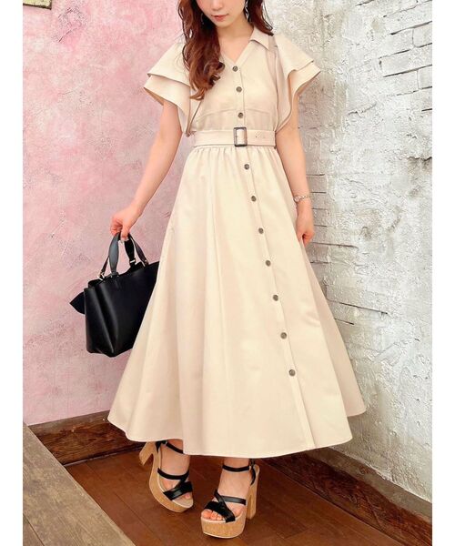 dazzlin（ダズリン）の「コルクヒールサンダル（サンダル・レディース・ブラウン/ブラック/アイボリー・SMALL/MEDIUM/LARGE）」の4枚目の写真