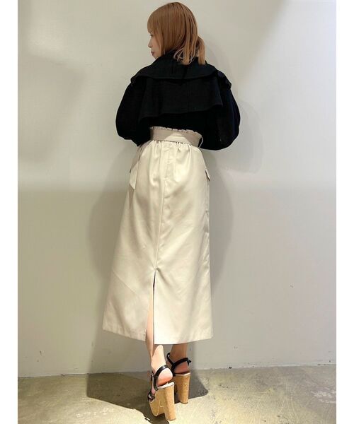 dazzlin（ダズリン）の「コルクヒールサンダル（サンダル・レディース・ブラウン/ブラック/アイボリー・SMALL/MEDIUM/LARGE）」の8枚目の写真