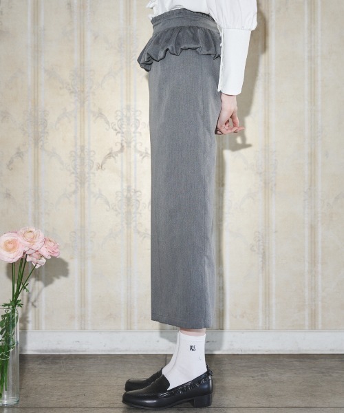 MIRO AMURETTE（ミロアミュレット）の「grise pencil skirt/ペンシルスカート（スカート・レディース・グレー・SMALL/MEDIUM）」の2枚目の写真